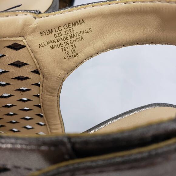 Liz Claiborne Gemma‎ Heel Sandals Sz 8.5M - Picture 3 of 7